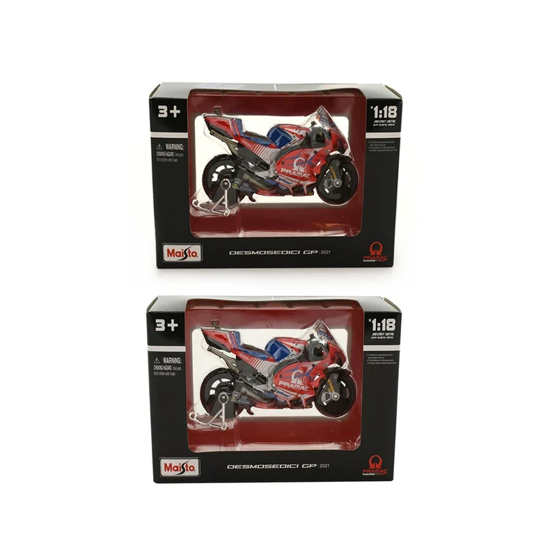 Maisto Licensed 1:18 Scale Moto GP Ducati Pramac Racing Zarco #5 2021 Diecast Model Motorcycle