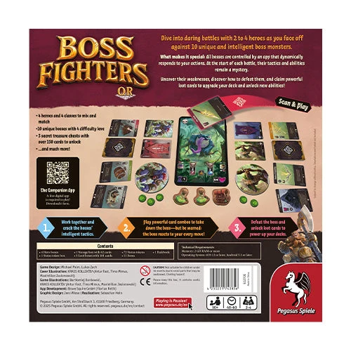 Pegasus Spiele Boss Fighter QR