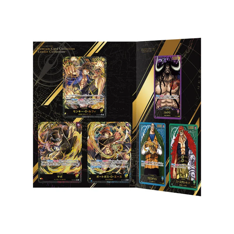 Bandai ONE PIECE Card Game Premium Card Collection Leader Collection ENG
