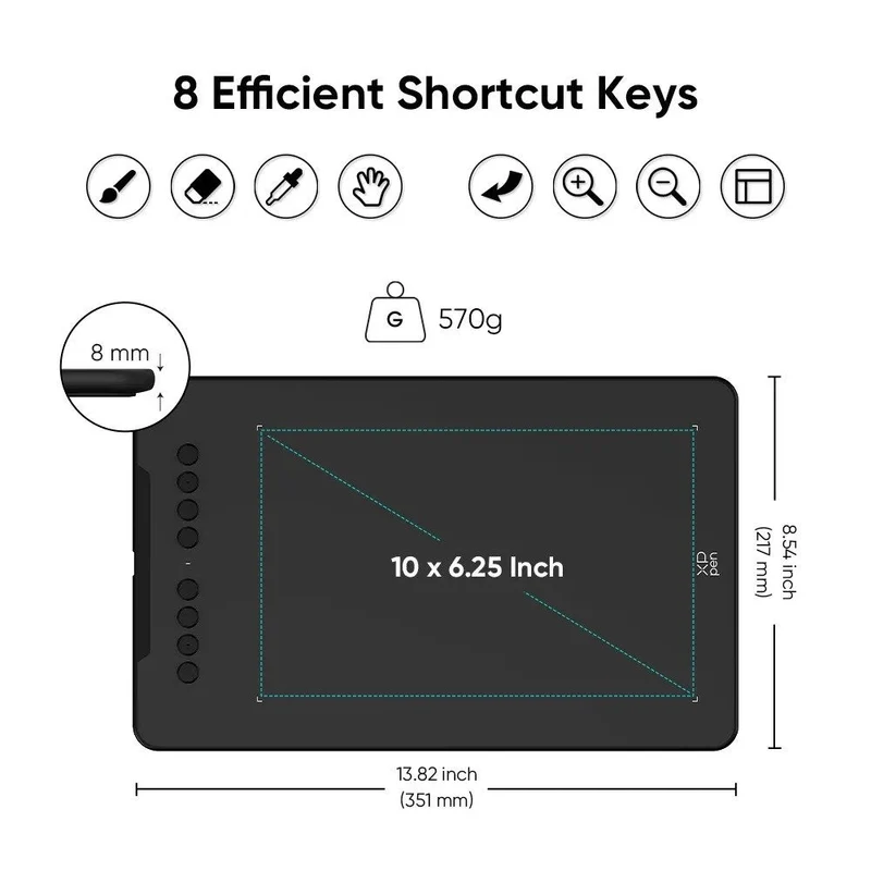XPPen Deco 01 V3 Graphics Tablet