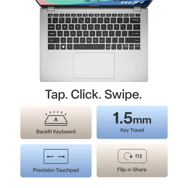 MSI Modern 14 14" FHD Laptop (Intel Core 5/512GB)[Ex-Display]