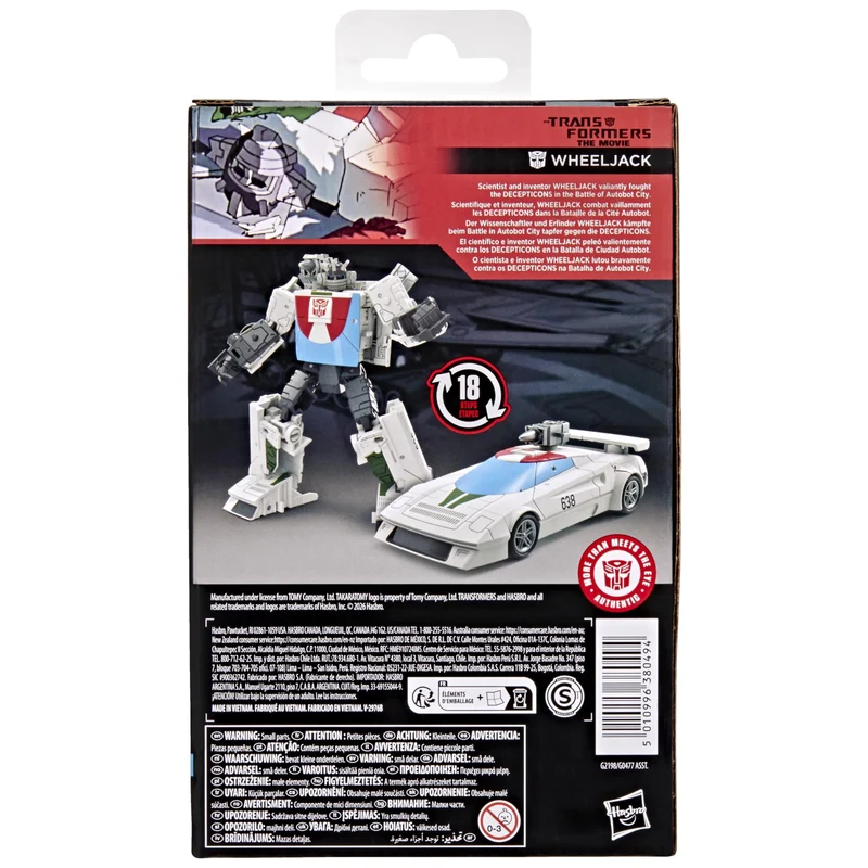Transformers - Studio Series: Transformers: The Movie - Deluxe Class Wheeljack Figure