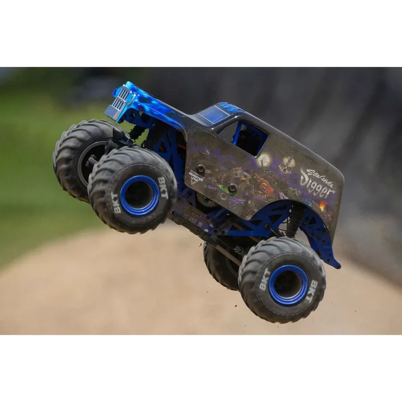 Losi Mini LMT Son Uva Digger RC Truck - Blue