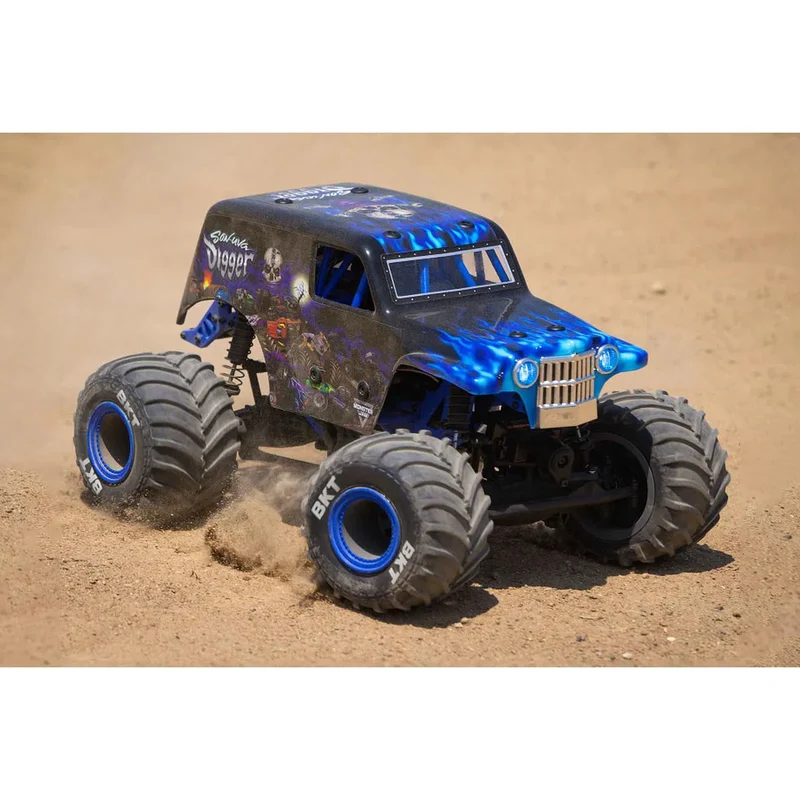 Losi Mini LMT Son Uva Digger RC Truck - Blue