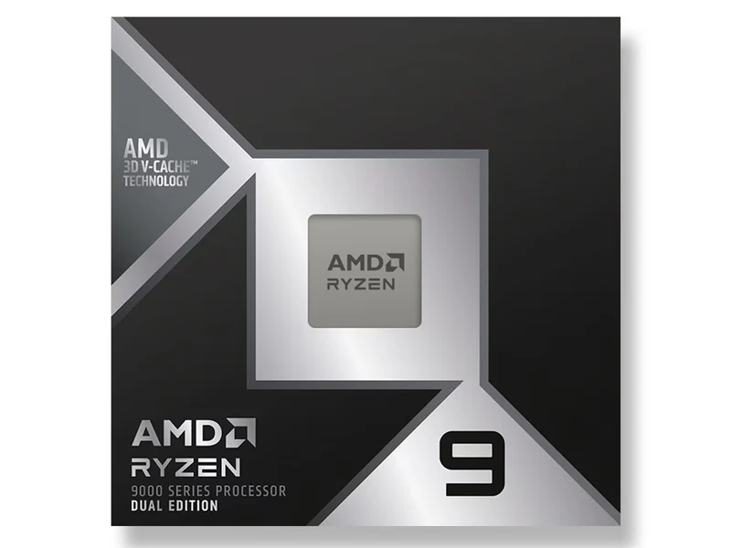 AMD Ryzen 9 9950X3D2 16 Core 5.6GHz AM5 Dual Edition Desktop CPU Processor (100-100001978WOF)