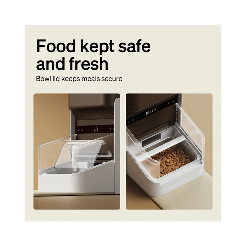 Petlibro One RFID Smart Feeder 3L WiFi Automatic Cat Feeder Coffee