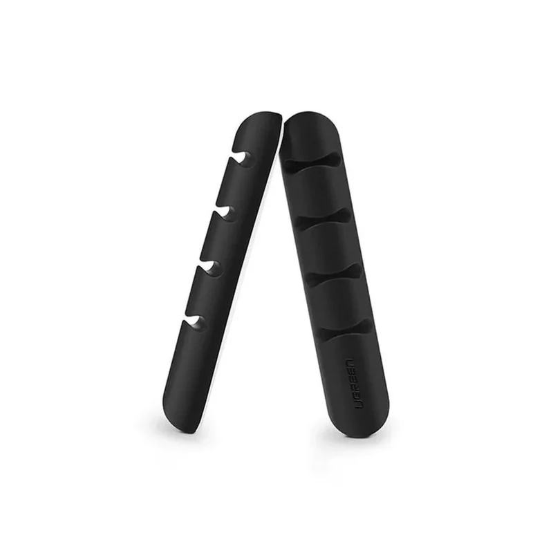 UGreen 4-Slot Cable Organizer 2-Pack (Black)