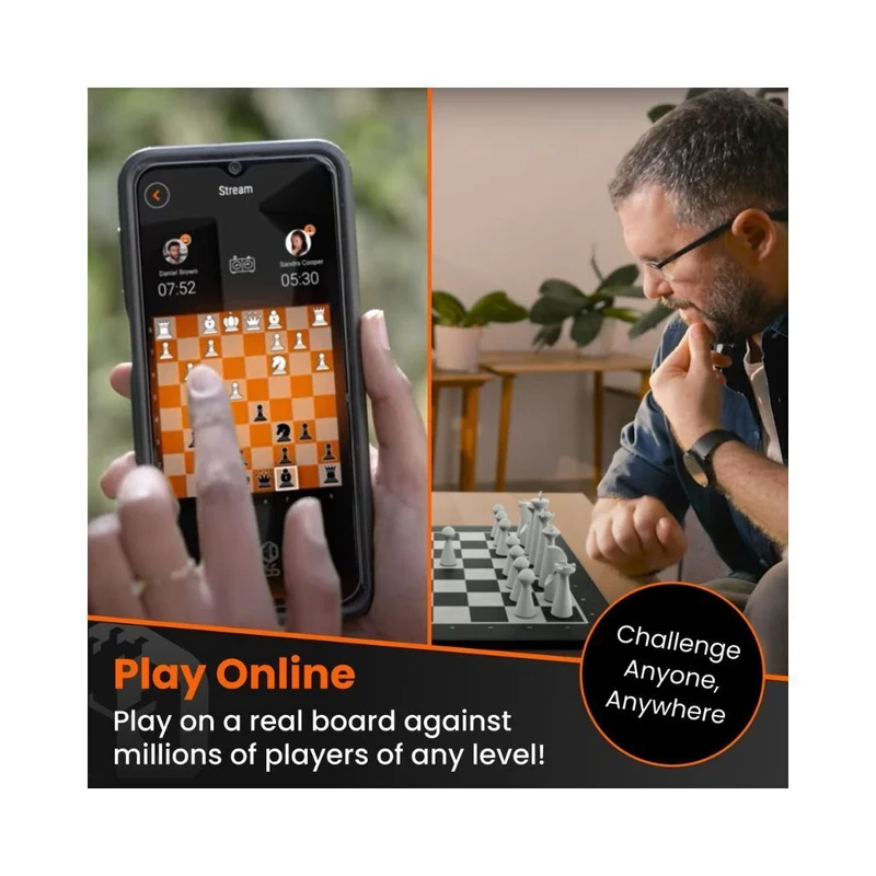 GoChess Mini Smart Portable Chess Board with App