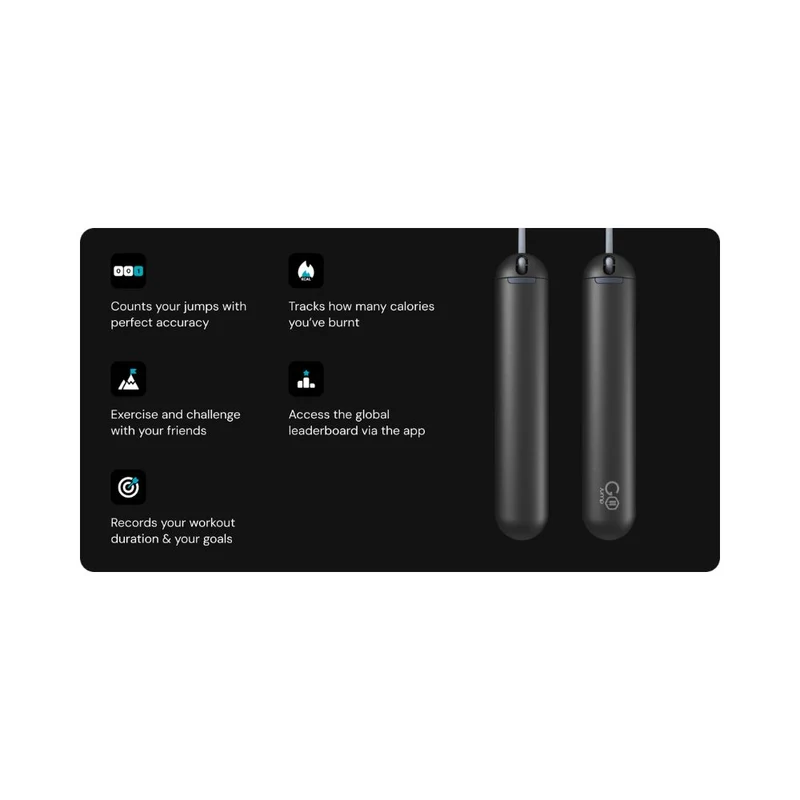 GoJump SmartRope App Connected Skipping Rope