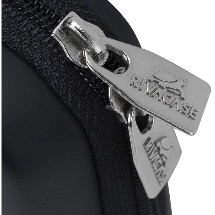 Rivacase 7103 Compact Shockproof Digital Camera Bag Hard Case (Black)