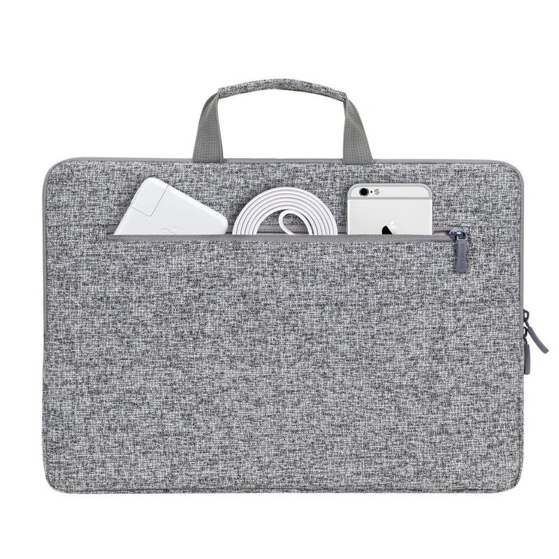 Rivacase 7915 Anvik 15.6" Laptop Sleeve (Light Grey)
