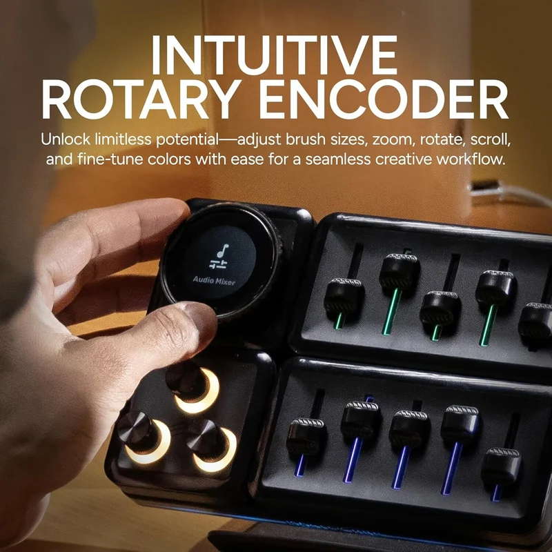Cooler Master MasterHUB Encoder Dial with IPS Display