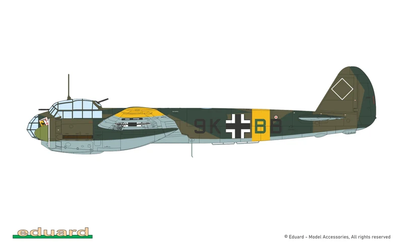 EDUARD 1/48 Schnellbomber Ju 88 A-4 Model Kit