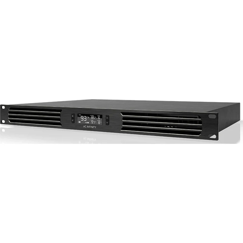 AC Infinity Cloudplate T6 Quiet Rack Cooling Fan System 1U Front Exhaust
