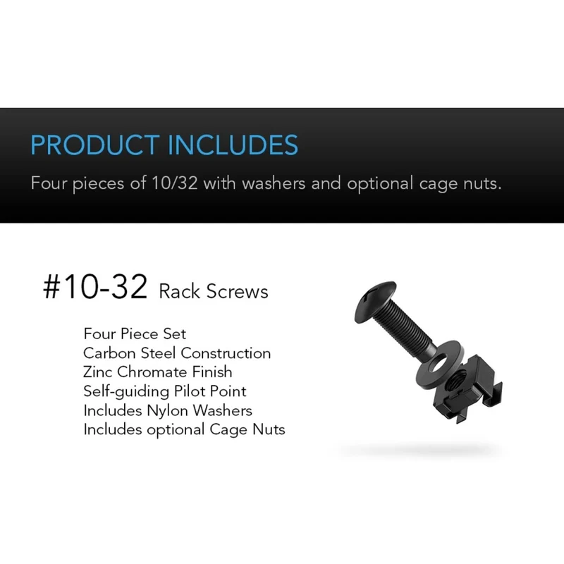 AC Infinity Heavy-Duty Rack Drawer Aluminium Faceplate 1U Black