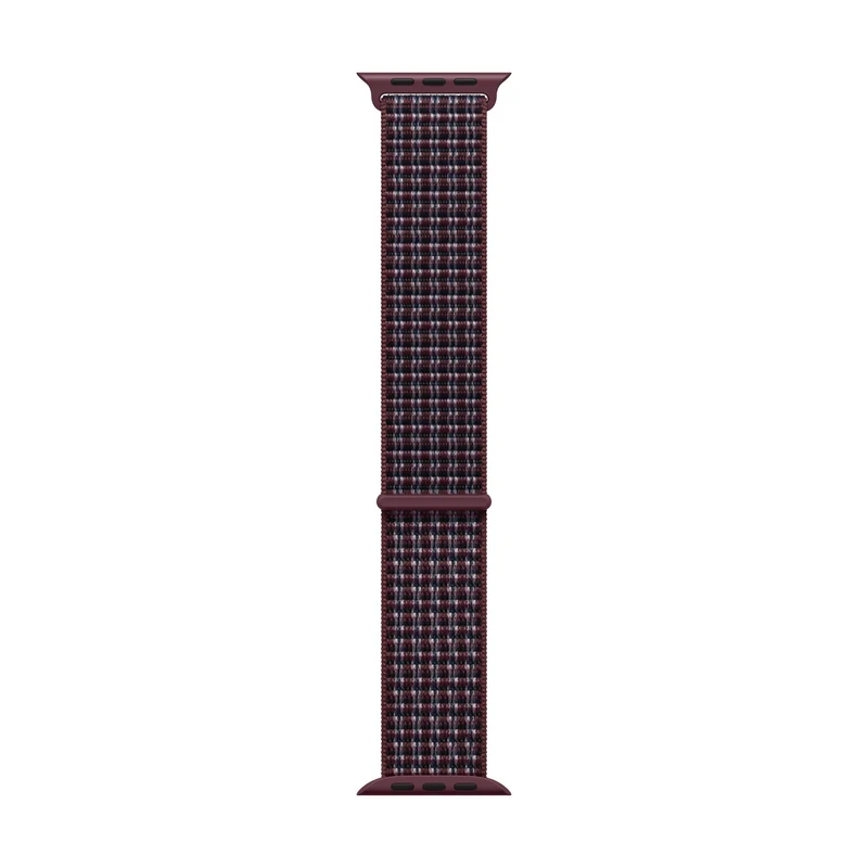 Apple Watch 42mm [Burgundy Plaid] Sport Loop