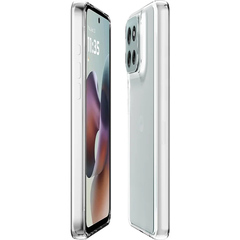 ITSKINS Case with Screen Protector for moto G56 (Clear)