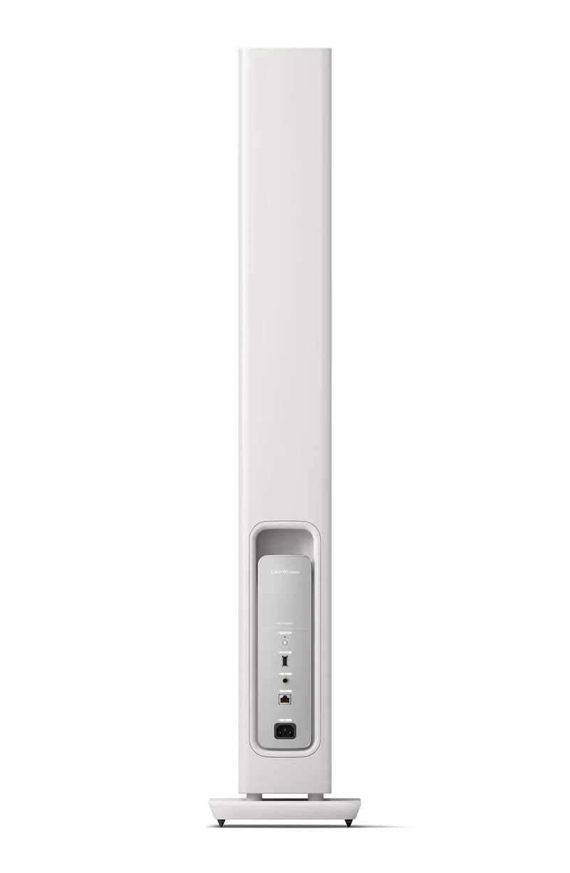 KEF LS60 Wireless Hifi Speakers Pair (Mineral White)