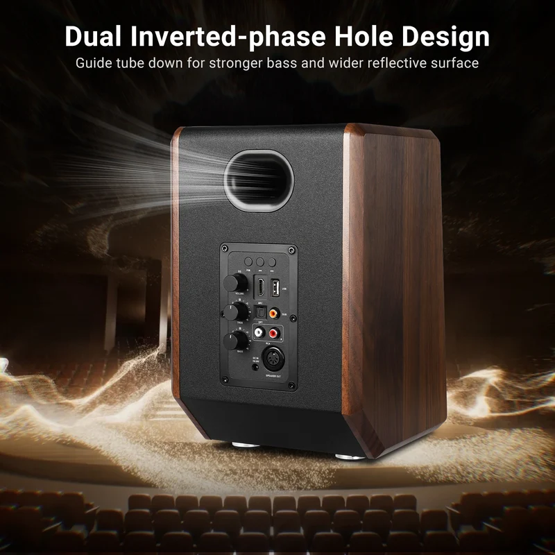 AIYIMA S700 100W Active Bluetooth Bookshelf Speakers