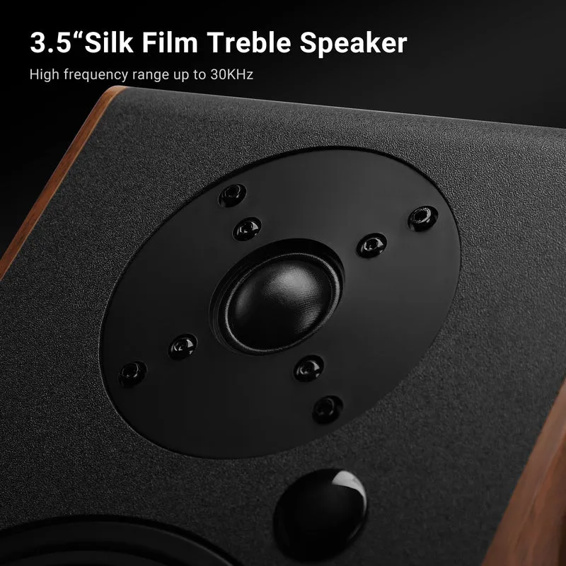 AIYIMA S700 100W Active Bluetooth Bookshelf Speakers