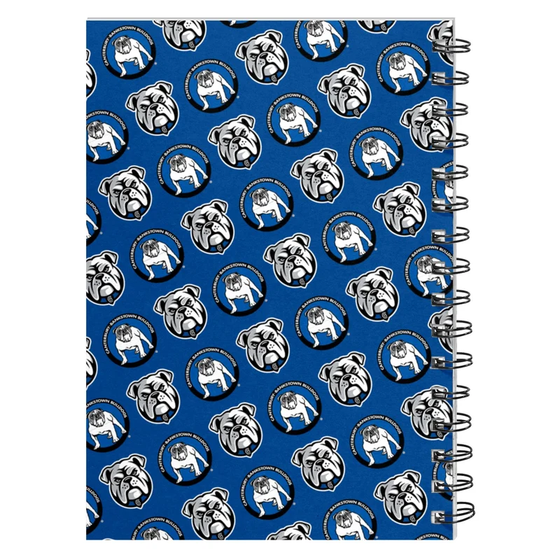 NRL - Canterbury-Bankstown Bulldogs Hardcover A5 Spiral Notebook