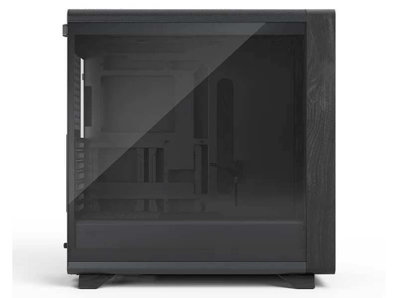 Fractal Design Summit Curved Wood ATX Case - Ambience Blackout TG Light Tint