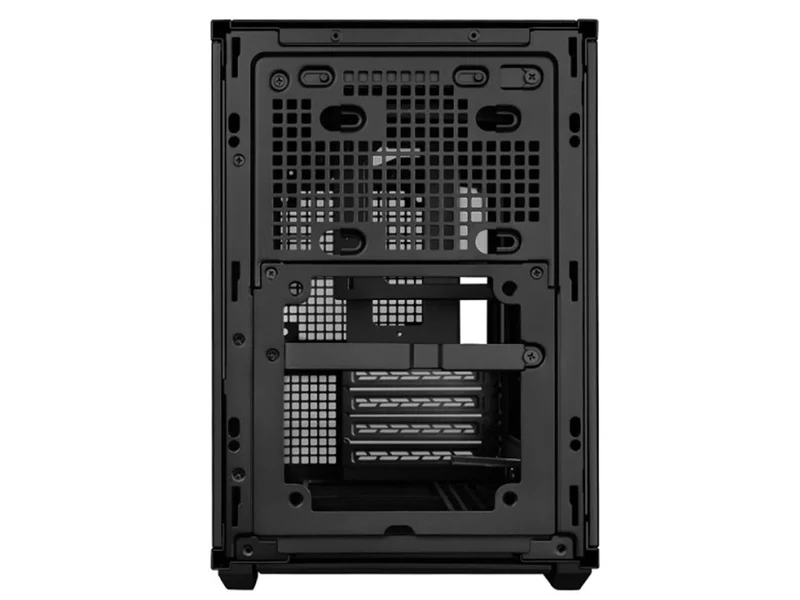 Lian Li B4-mATX Mesh PC-B4W SFF Dual-Orientation 21.3L Micro-ATX Case - Black