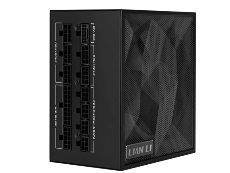 Lian Li SX 1200W ATX 80+ Platinum SFX Fully Modular Power Supply - Black