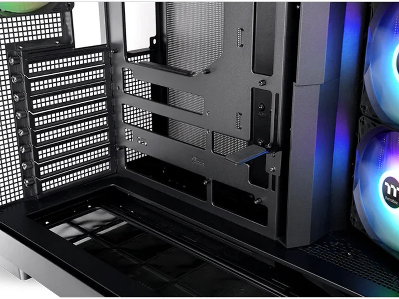 Thermaltake View 380 XL Tempered Glass ARGB Mid-Tower Case - Black Edition
