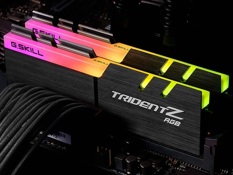 G.Skill 16G (2x8G) F4-3600C18D-16GTZR Trident Z RGB 3600MHz CL18 DDR4 RAM