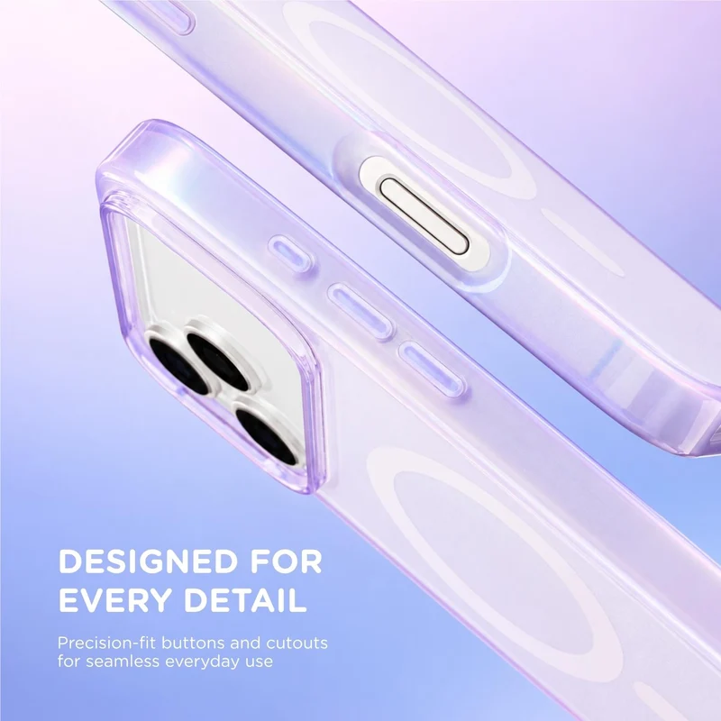 PopSockets PopCase MagSafe Slim Protective Case for iPhone 18 Pro Max (Opalescent)