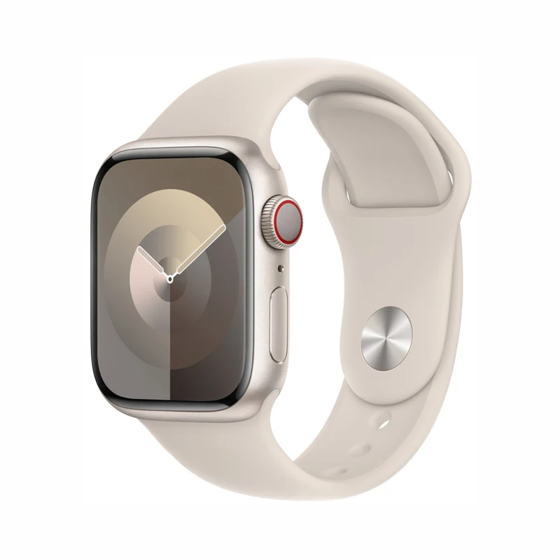 Apple Watch Series 9 41mm GPS Cellular (Starlight Aluminum) [*Refurbished: As New]