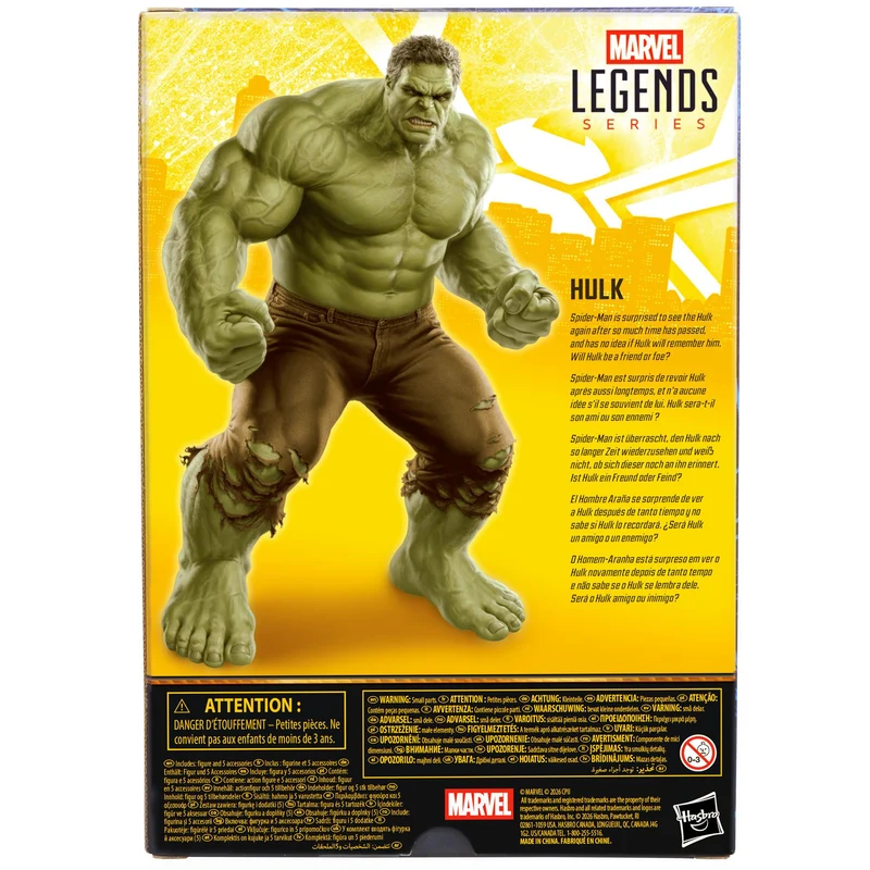 Marvel - Legends Series: Hulk (Spider-Man Brand New Day) Figure