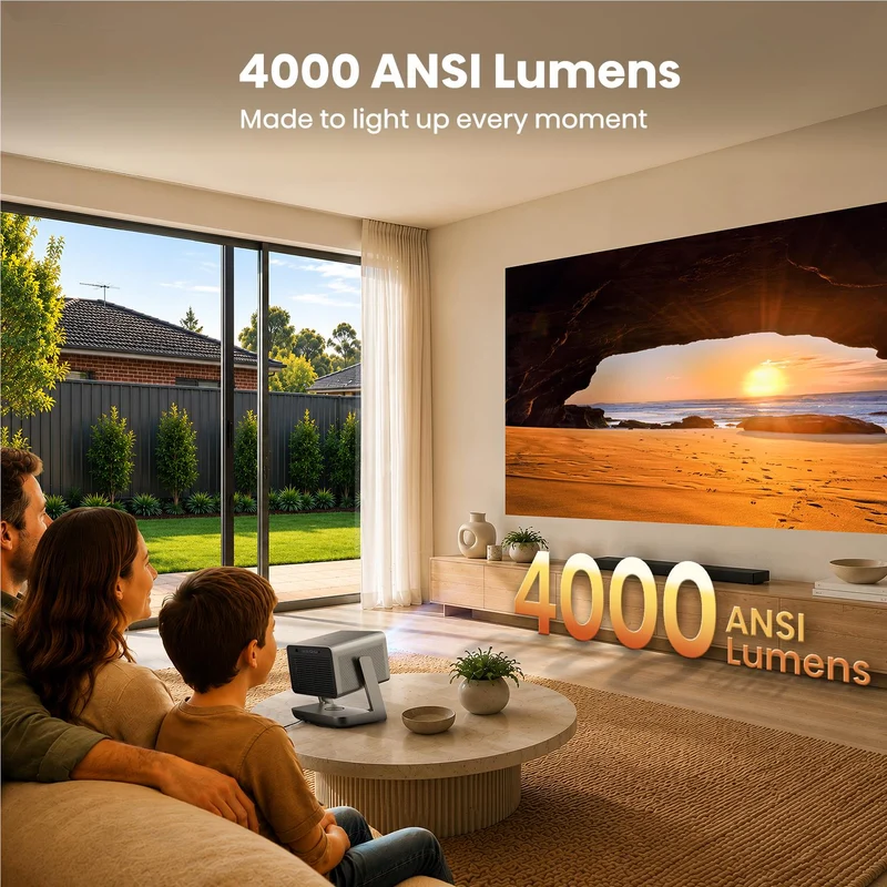 Hisense C3 Ultra 65''-300'' 4K 4000 Lumens RGB Triple Laser Projector