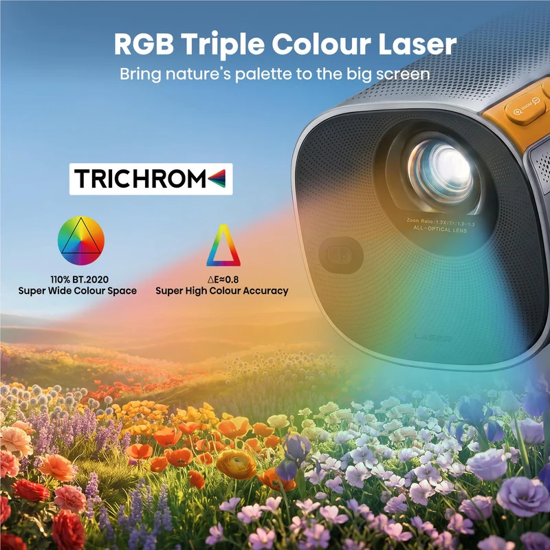 Hisense P1 Full HD Portable RGB Triple Laser Projector
