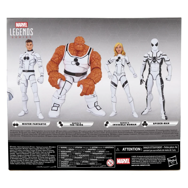 Marvel - Legends Series: The Thing & Sue Storm (Future Foundation) 2-Pack Figures