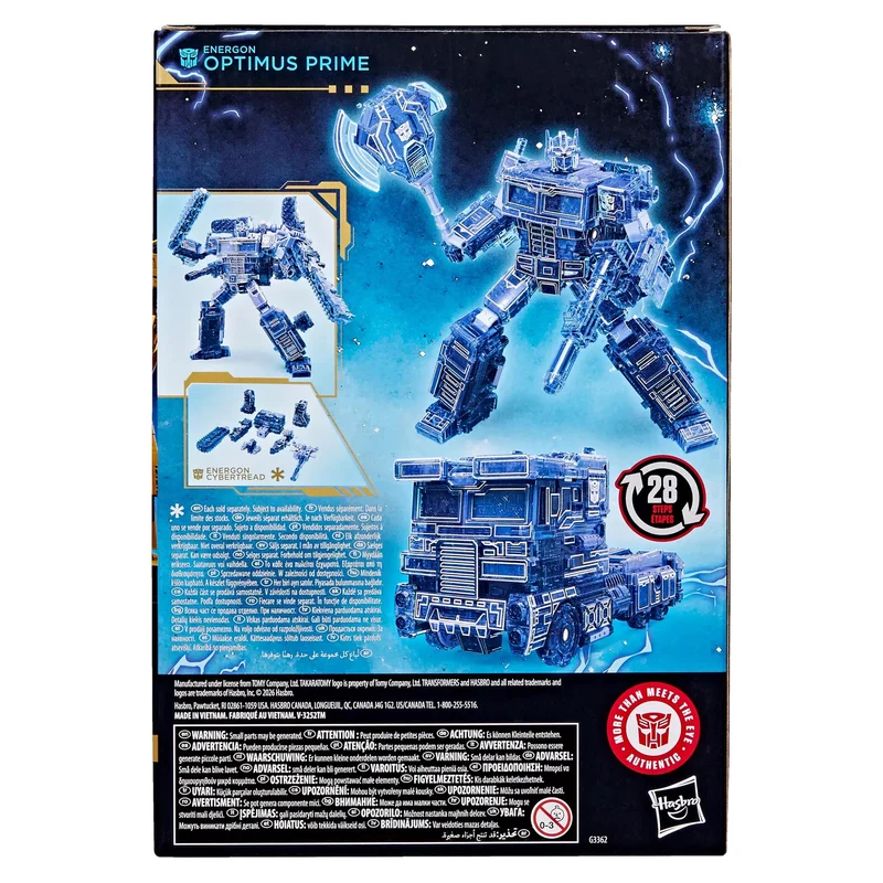 Transformers - Age Of The Primes: Voyager Class Energon Optimus Prime Figure