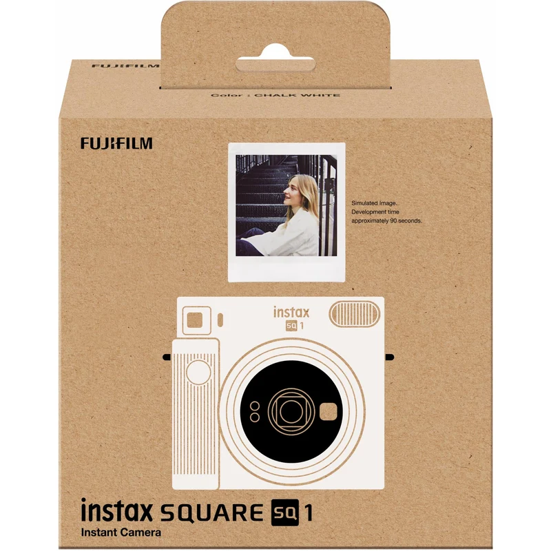 Fujifilm Instax SQ1 Instant Camera (Chalk White)