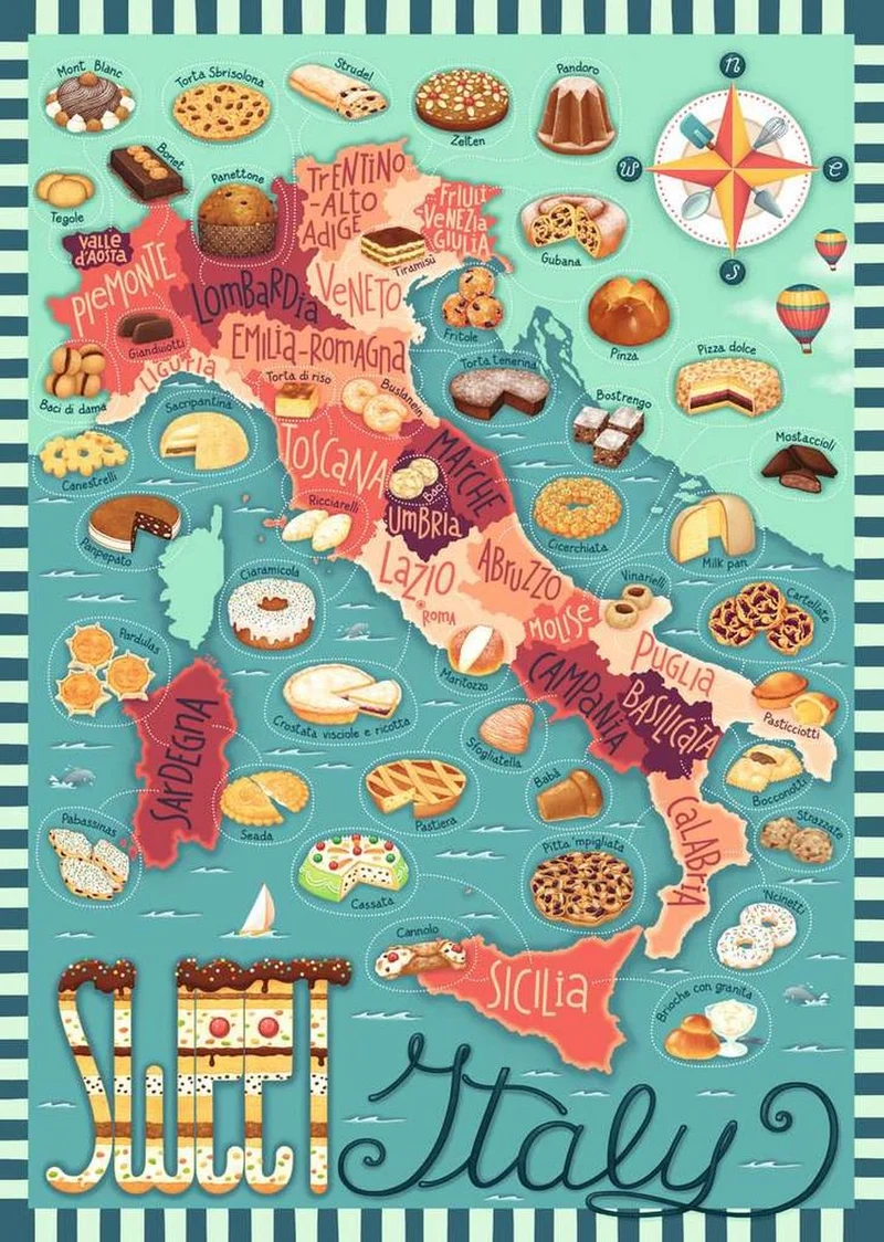 Ravensburger Sweet Italy Puzzle 1000pc