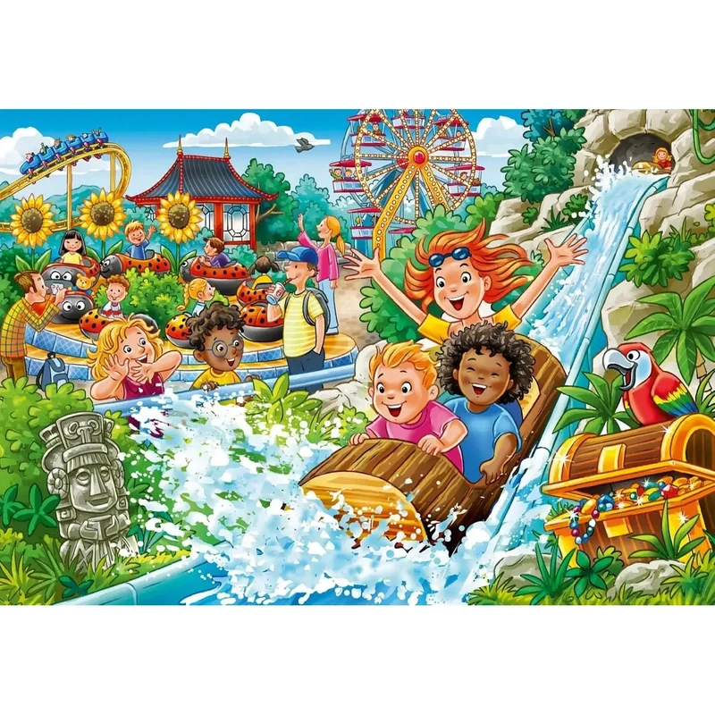 Ravensburger 2x24pc Amusement Park Puzzle