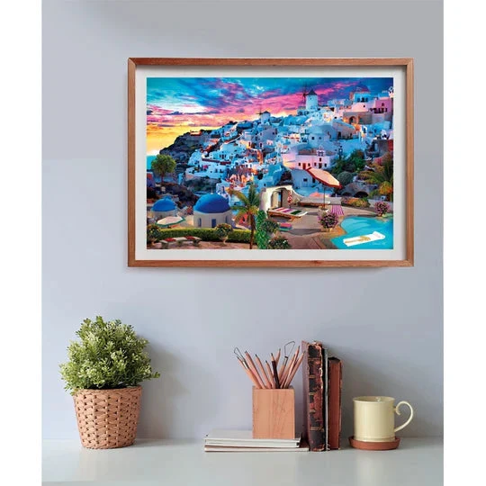 500pc Greece View Compact Puzzle