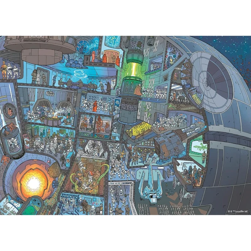 Ravensburger 1000pc Disney Star Wars Where's Wookie Puzzle