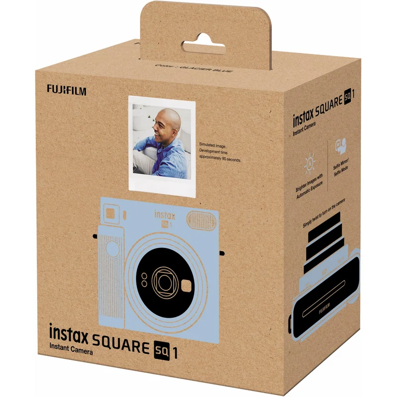 Fujifilm Instax SQ1 Instant Camera (Glacier Blue)
