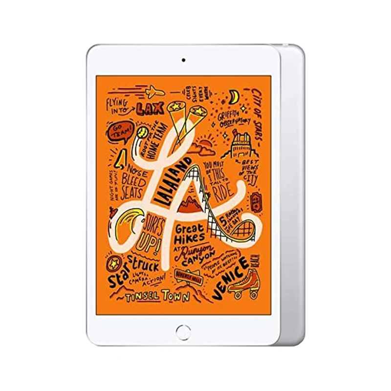 Apple iPad Mini 5th Gen (2019) 7.9" A12 4G 64GB Silver [~Refurbished: Good]