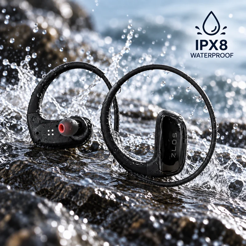 ZLOS EP03 In-ear Bone Conduction Bluetooth Swimming Headphone