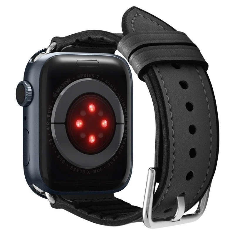 Spigen Apple Watch 49mm 46mm 45mm 44mm 42mm Retro Fit Band (Black)