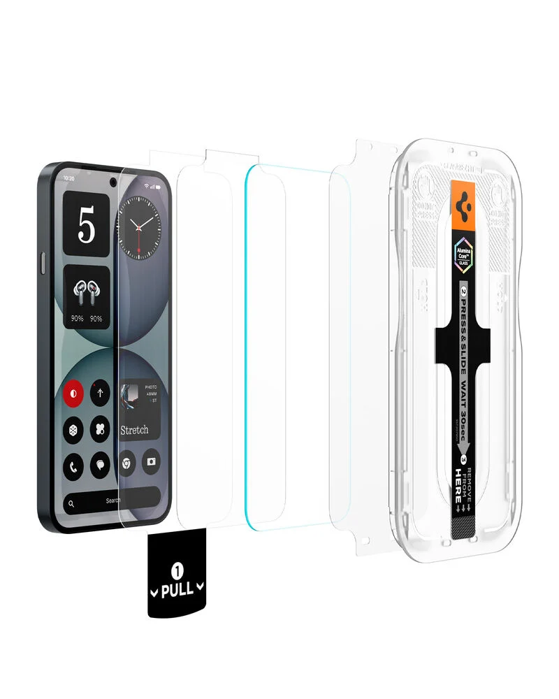 Spigen Nothing Phone (4a) GLAS.tR EZ Fit Pro Screen Protector 2PCS (Clear)