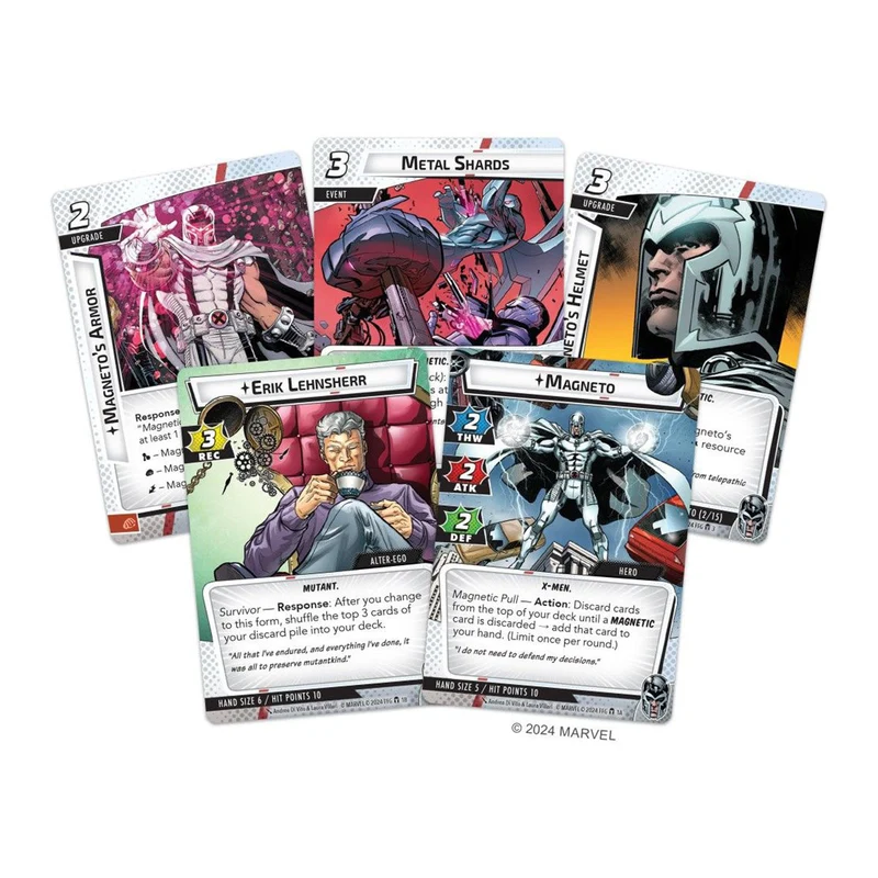 Fantasy Flight Games Marvel Champions LCG Magneto Hero Pack