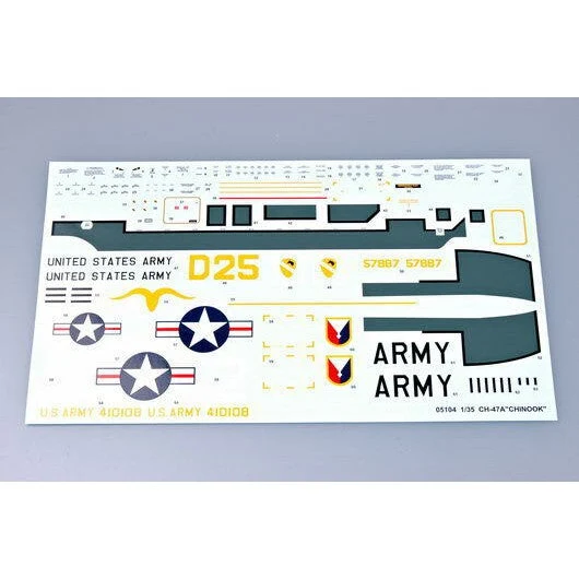 Trumpeter 1/35 Helicopter CH-47A Chinook