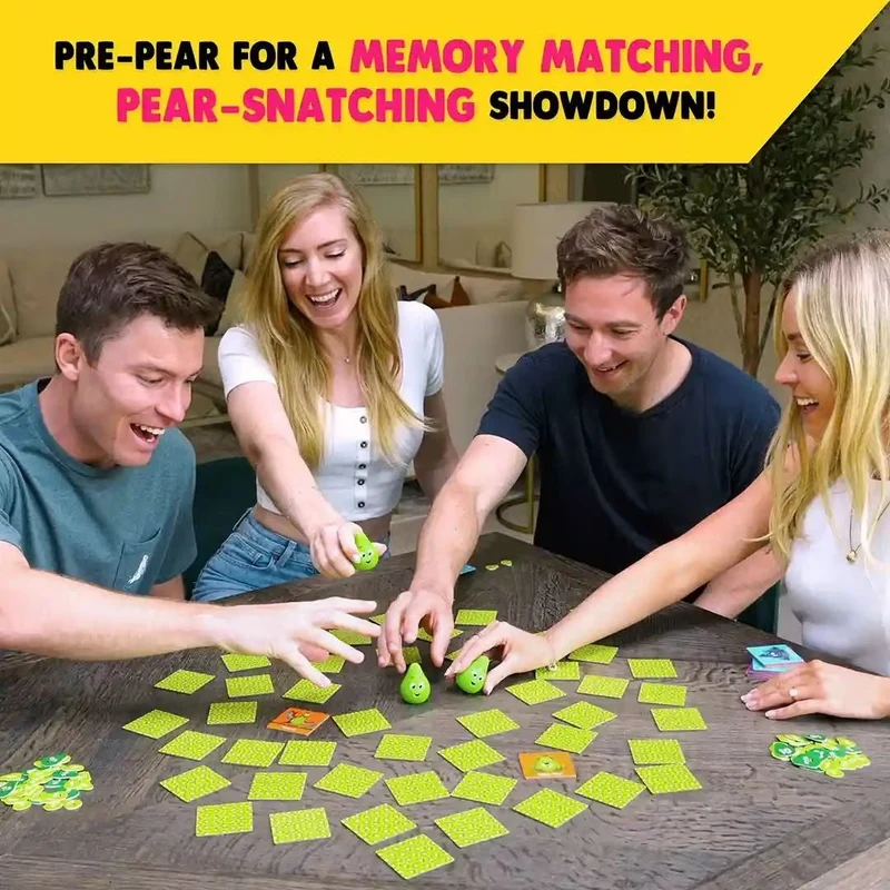 Snatching Pears -The Mad Memory-Matching Pear-Snatching Party Game